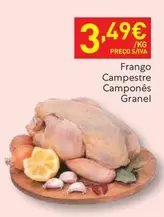 Oferta de Frango Campestre Campones por 3,49€ em Recheio