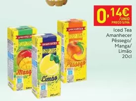 Oferta de Amanhecer - Iced Tea  Pêssego/Manga/Limao por 0,14€ em Recheio