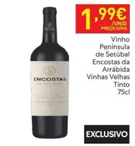 Oferta de Vinho Peninsula De Setubal por 1,99€ em Recheio