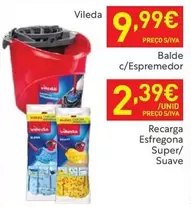 Oferta de Vileda - Balde C/Espremedor por 2,39€ em Recheio