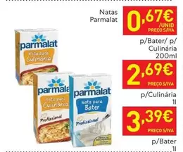 Oferta de Parmalat - Natas por 2,69€ em Recheio