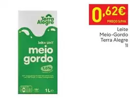 Oferta de Leite Meio-gordo por 0,62€ em Recheio