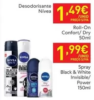 Oferta de Nivea - Desodorisant por 1,49€ em Recheio