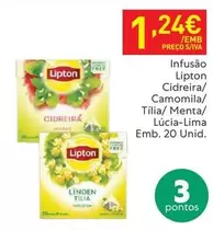 Oferta de Lipton - Infusão por 1,24€ em Recheio