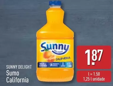 Oferta de Sunny Delight - Sumo California  por 1,87€ em Aldi