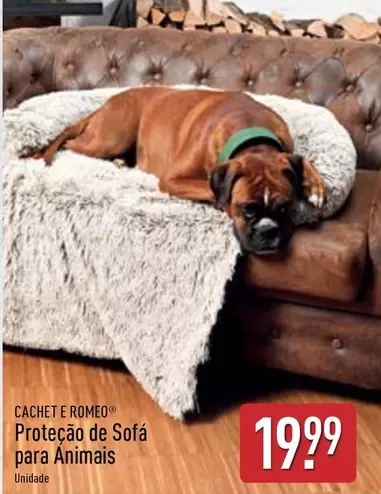 Oferta de Cachet E Romeo - Proteção De Sofá Para Animais por 19,99€ em Aldi