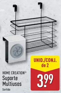 Oferta de Home Creation - Suporte Multiusos por 3,99€ em Aldi