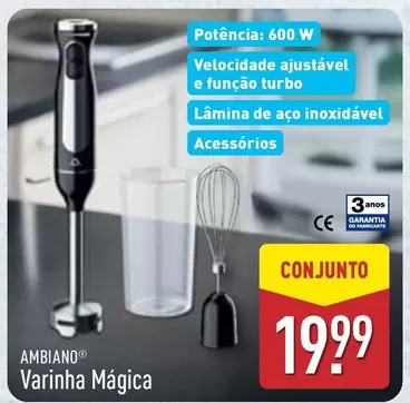 Oferta de Ambiano - Varinha Magica por 19,99€ em Aldi