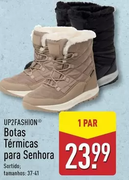 Oferta de Up2fashion - Botas Térmicas Para Senhora por 23,99€ em Aldi