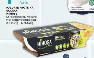 Oferta de Mimosa - Iogurte Proteína Solido por 1,89€ em Intermarché