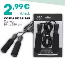 Oferta de Xqmax - Corda De Saltar por 2,99€ em Intermarché