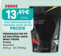 Oferta de Prozis - Preparado Em Pó De Proteína 100% Whey Prime por 13,49€ em Intermarché