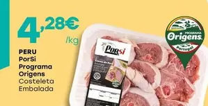 Oferta de Programa Origens - Peru por 4,28€ em Intermarché