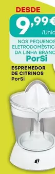 Oferta de Porsi - Espremedor De Cirinos por 9,99€ em Intermarché