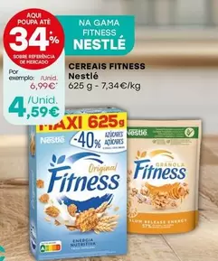 Oferta de Nestle - Cereais Fitness por 4,59€ em Intermarché