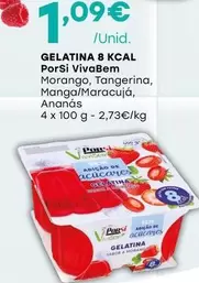 Oferta de Porsi Vivabem - Gelatina 8 Kcal por 1,09€ em Intermarché