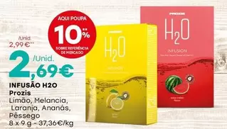 Oferta de Prozis - Infusão H2O por 2,69€ em Intermarché