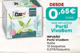 Oferta de Infusão por 0,65€ em Intermarché