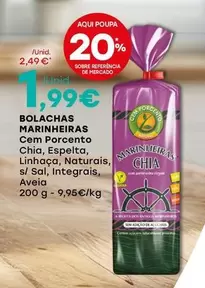 Oferta de Bolachas Marinhas por 1,99€ em Intermarché