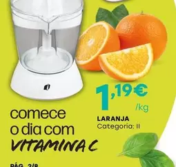 Oferta de Laranja por 1,19€ em Intermarché