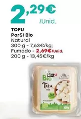 Oferta de Porsi Bio - Tofu por 2,29€ em Intermarché