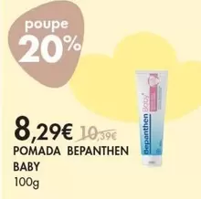 Oferta de Pomada Bepanthen por 8,29€ em Pingo Doce