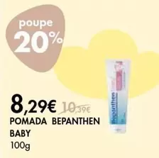 Oferta de Pomada Bepanthen por 8,29€ em Pingo Doce