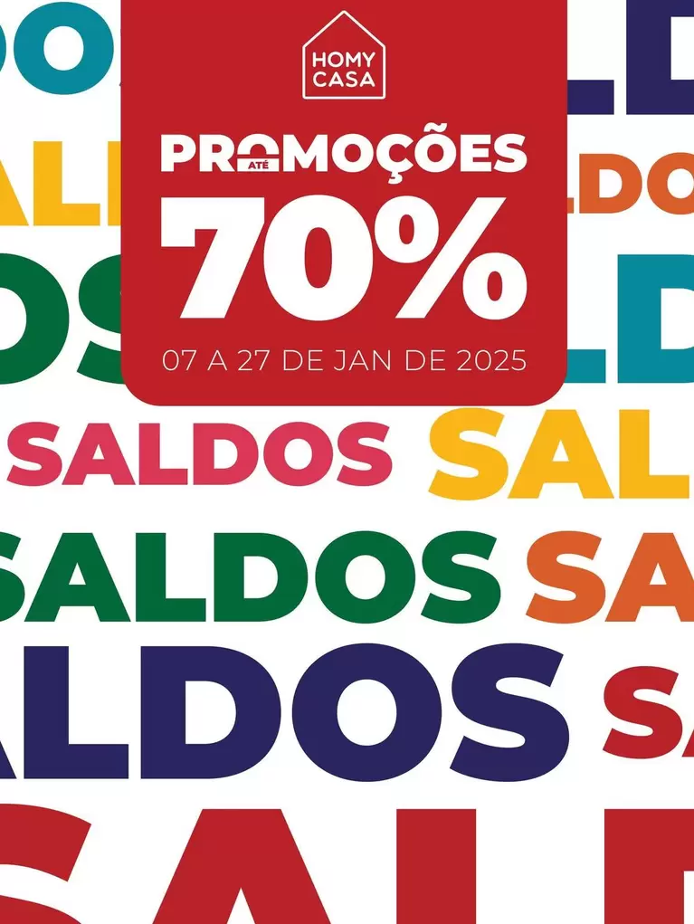 Oferta de Promocoes em Homy Casa