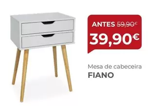 Oferta de Mesa De Cabeceira Fiano por 39,9€ em Homy Casa