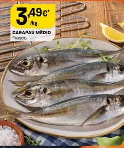 Oferta de Carapau Medio por 3,49€ em Intermarché