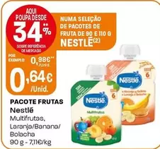 Oferta de Nestle - Pacote Frutas por 0,64€ em Intermarché