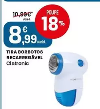 Oferta de Clatronic - Tira Borbotos Recarregável por 8,99€ em Intermarché