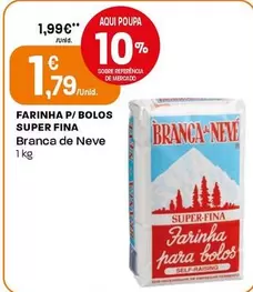 Oferta de Branca De Neve - Farinha P/ Bolos Super Fina por 1,79€ em Intermarché