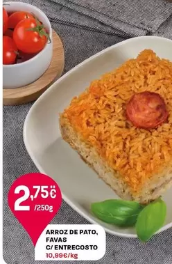 Oferta de Arroz De Pato , Favas G/Entrecosto por 2,75€ em Intermarché