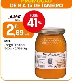 Oferta de Jorge Freitas - Mel por 2,69€ em Intermarché