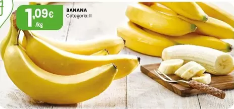 Oferta de Banana por 1,09€ em Intermarché