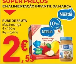 Oferta de Nestle - Pure De Fruta por 2,59€ em E.Leclerc