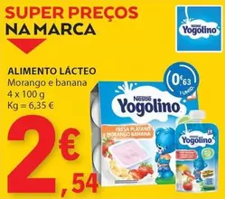 Oferta de Yogolino - Alimento Lacteo por 2,54€ em E.Leclerc