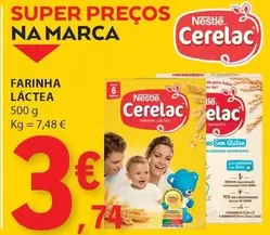 Oferta de Nestle - Farinha Lactea por 3,74€ em E.Leclerc