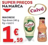 Oferta de Calvé - Maionese por 1,59€ em E.Leclerc