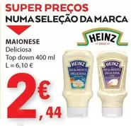 Oferta de Heinz - Maionese por 2,44€ em E.Leclerc