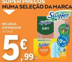 Oferta de Swiffer - Recarga Espanador por 5,99€ em E.Leclerc