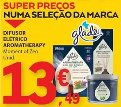 Oferta de Glade - Difusor Elétrico Aromatherapy por 13,49€ em E.Leclerc