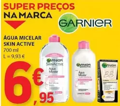 Oferta de Garnier - Agua Micelar Skin Active por 6,95€ em E.Leclerc