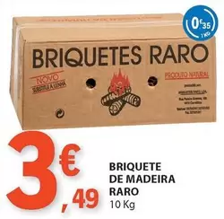 Oferta de A+ - Briquete De Madeira por 3,49€ em E.Leclerc