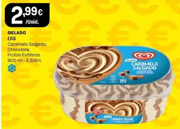 Oferta de Olá - Gelado por 2,99€ em Intermarché