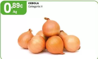 Oferta de Cebola por 0,89€ em Intermarché