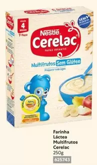 Oferta de Nestle - Farinha Láctea Multifrutos Cerelacem Recheio