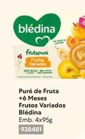 Oferta de Blédina - Puré De Fruta +6 Meses Frutos Variados Blédinaem Recheio