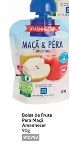 Oferta de Amanhecer - Bolsa De Fruta Pera Maçãem Recheio